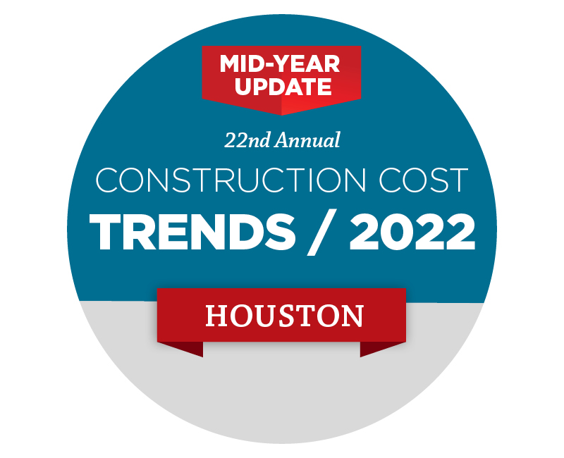 Preview of the resource library item for Construction Cost Trends: 2022 Interiors Mid-Year Update