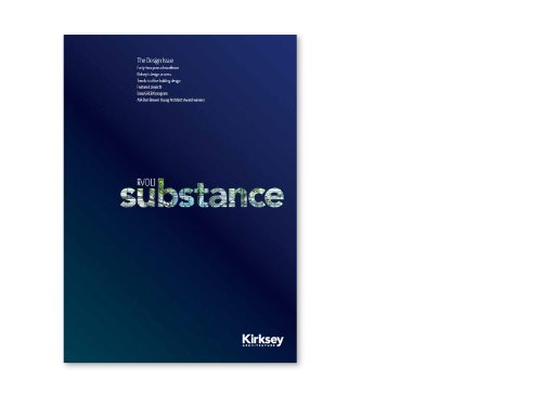Image for Substance Volume I