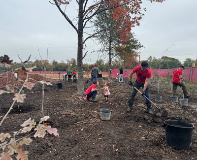 Image for Kirksey Tree Planting Tradition and Holiday Message Gives Thanks